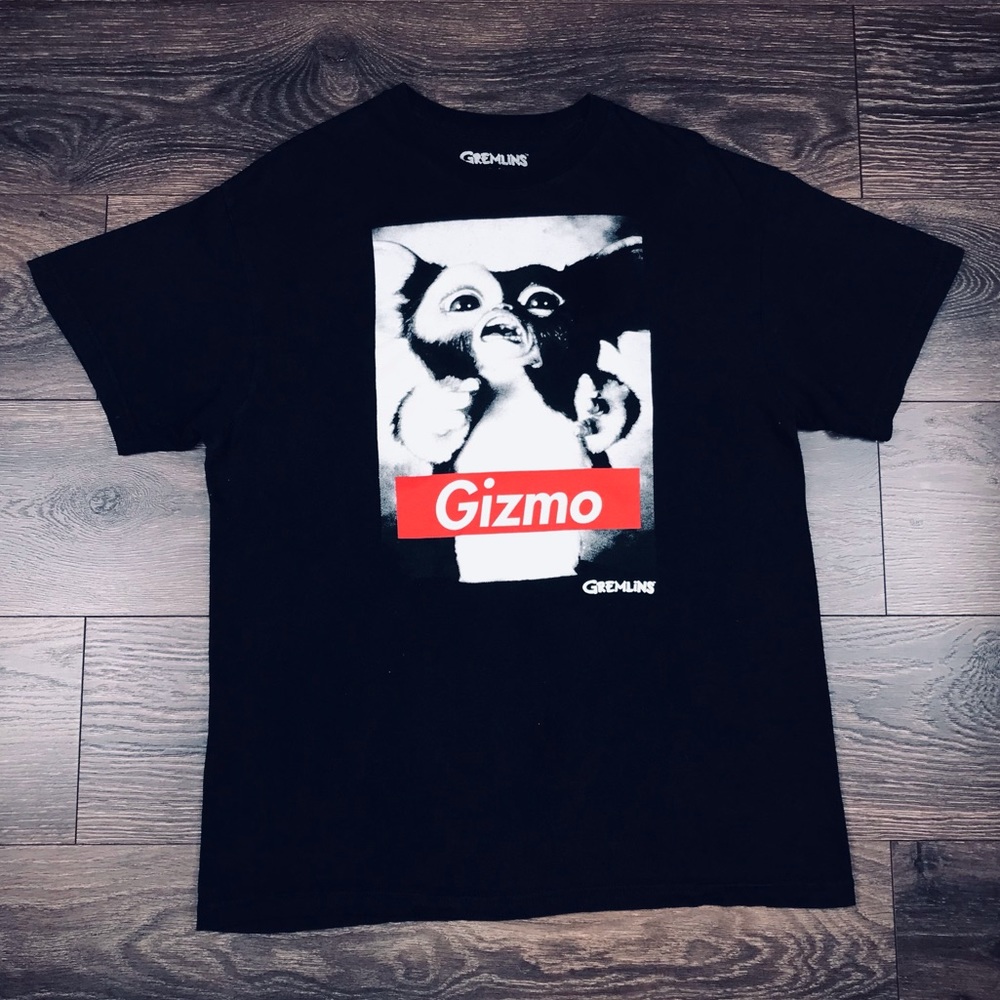 Gremlins Gizmo The Movie Men’s Crewneck Short Sleeve T-Shirt Size Large